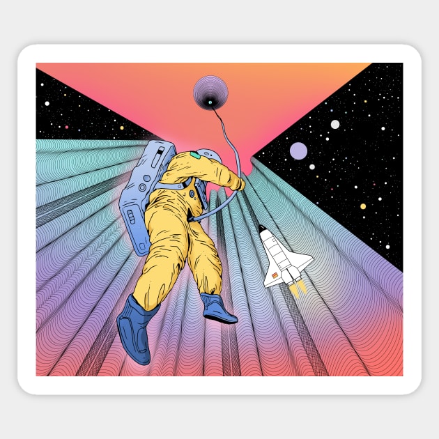 Ascension Sticker by normanduenas